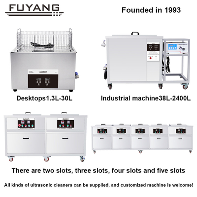 quality 61L 264L 560L 960L 2400L 40KHz   Décapant ultrasonique industriel d'acier inoxydable de gamme complète grand factory