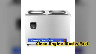 Lavage de bloc moteur du nettoyeur à ultrasons industriel 192L