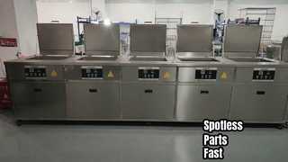 Un examen plus approfondi : Nettoyeur ultrasonique industriel de pièces de voiture, réservoir 40KHz 192L, nettoyage à l'eau froide